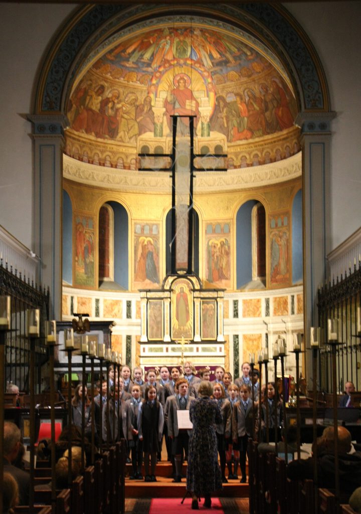 inside of a cathedral